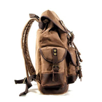 Thumbnail for Survival Gears Depot Backpacks Waterproof Waxed Canvas Backpack / Leisure Rucksack