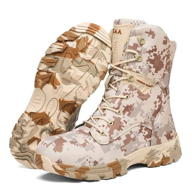 Survival Gears Depot Basic Boots Q3-1 Beige / 6.5 Special Force Tactical Boots
