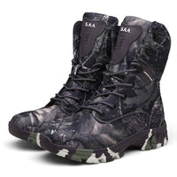 Thumbnail for Survival Gears Depot Basic Boots Q3 Gray Camou / 6.5 Special Force Tactical Boots