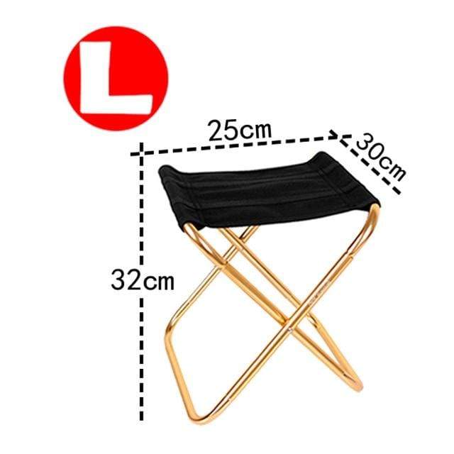 Survival Gears Depot Beach Chairs Gold / L Folding Camping Chair