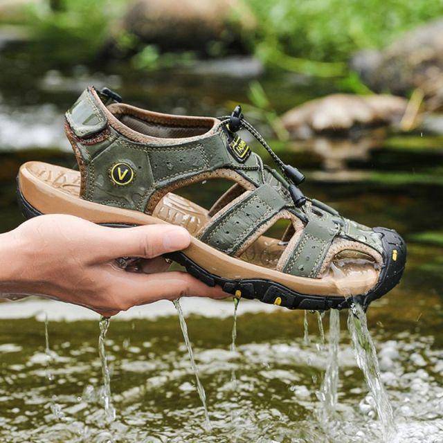 Survival Gears Depot Beach & Outdoor Sandals Army Green / 38 Closed Toe Hiking Sandals
