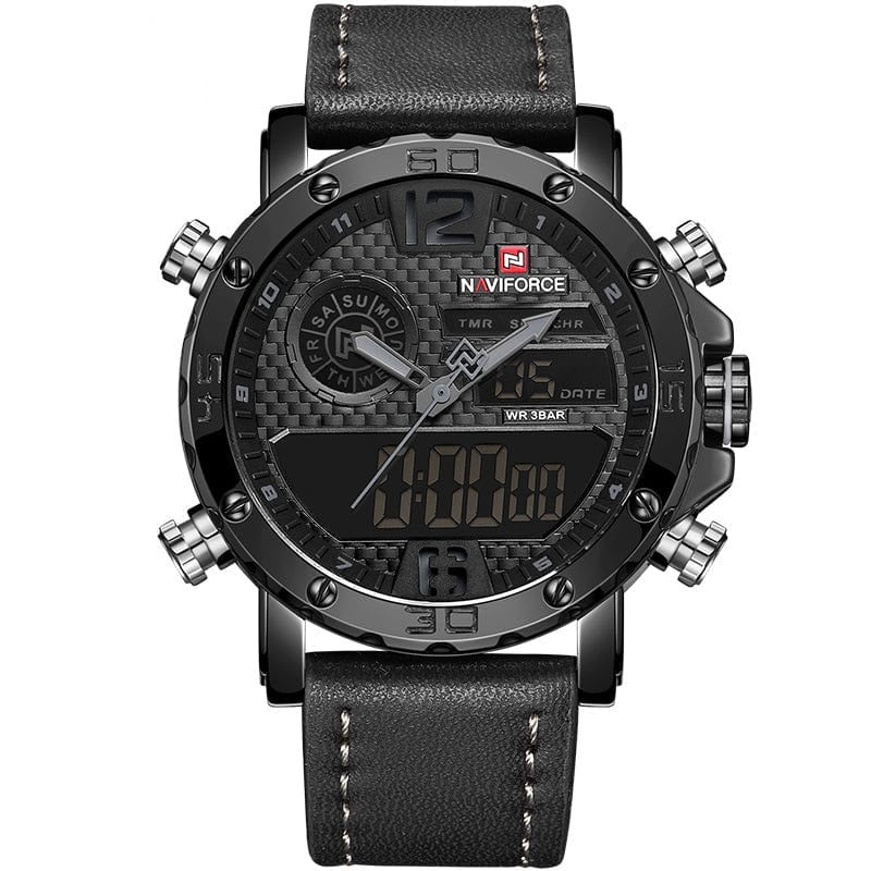 Survival Gears Depot BGYB Quartz Digital Dual Wrist Watch