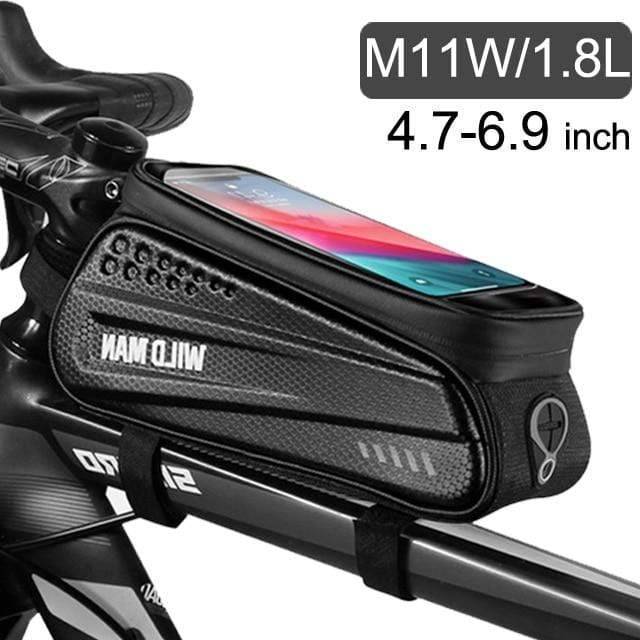 1.8L capacity cycling bag for frame front tube9