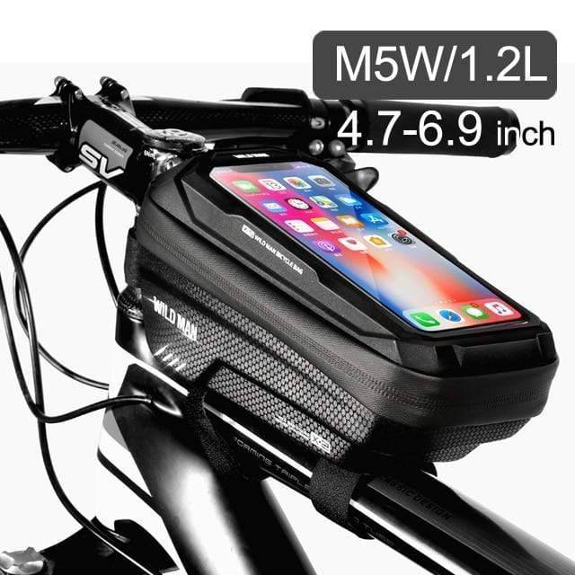 1.8L capacity cycling bag for frame front tube2