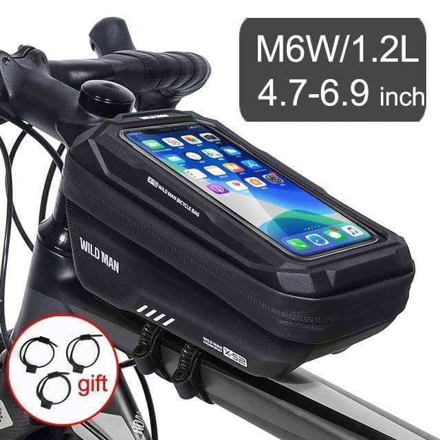 1.8L capacity cycling bag for frame front tube13