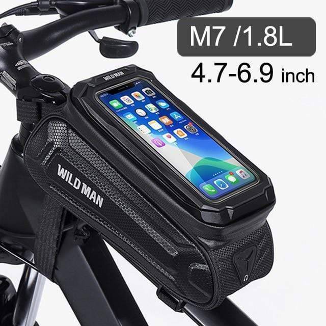 1.8L capacity cycling bag for frame front tube10