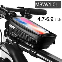 Thumbnail for 1.8L capacity cycling bag for frame front tube5