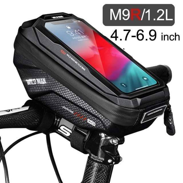 1.8L capacity cycling bag for frame front tube1
