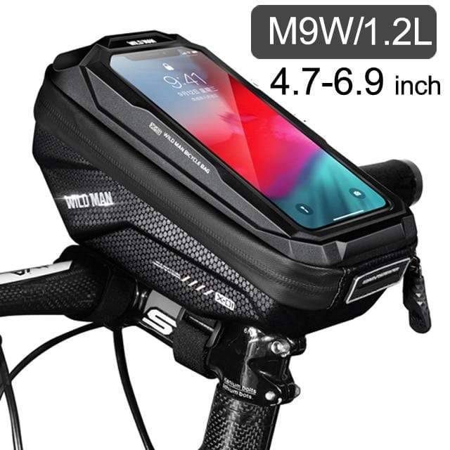1.8L capacity cycling bag for frame front tube0