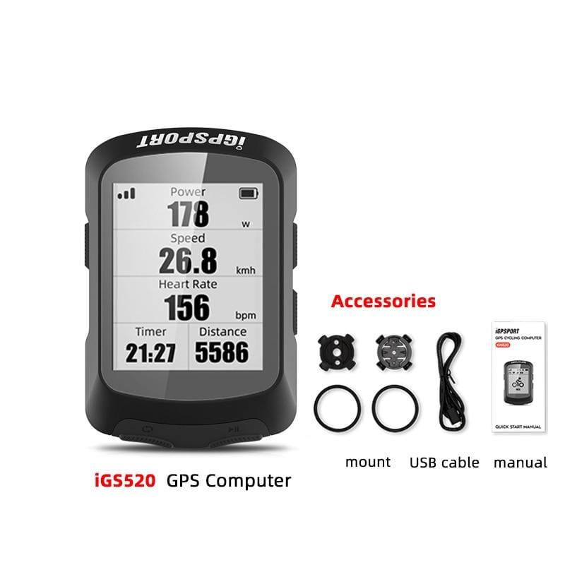 Survival Gears Depot Bicycle Computer iGPSPORT Navigation Speedometer Cycling GPS