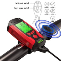 Thumbnail for SHIZIWANGRI Cycling Equipment Store Bicycle Light 3 in 1 USB Cycling Flashlight