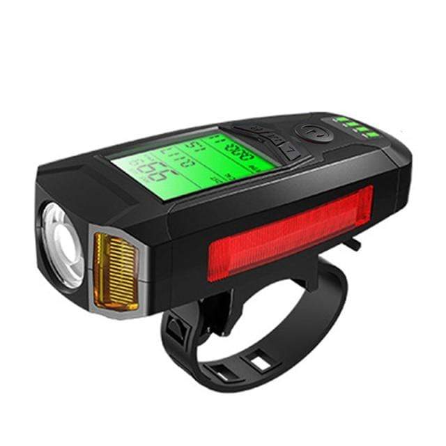 SHIZIWANGRI Cycling Equipment Store Bicycle Light Black 3 in 1 USB Cycling Flashlight