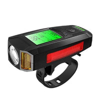 Thumbnail for SHIZIWANGRI Cycling Equipment Store Bicycle Light Black 3 in 1 USB Cycling Flashlight