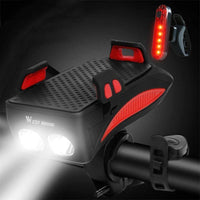 Thumbnail for Survival Gears Depot Bicycle Light Multi-function Bike Light With Phone Holder