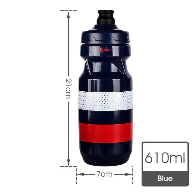 Survival Gears Depot Bicycle Water Bottle Blue 610ml Ultra-Light & Leak-Proof Cycling Waterbottle (610 - 710ml)