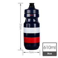 Thumbnail for Survival Gears Depot Bicycle Water Bottle Blue 610ml Ultra-Light & Leak-Proof Cycling Waterbottle (610 - 710ml)