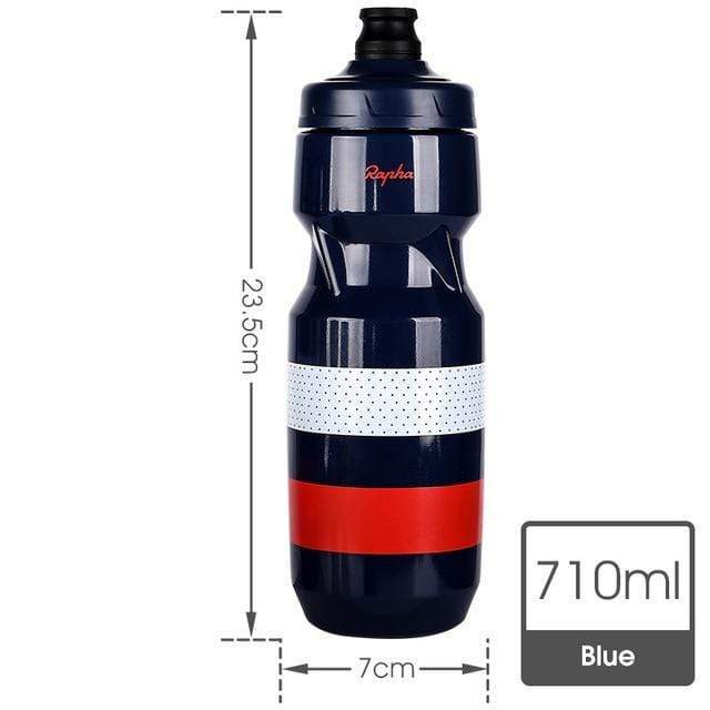 Survival Gears Depot Bicycle Water Bottle Blue 710ml Ultra-Light & Leak-Proof Cycling Waterbottle (610 - 710ml)