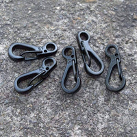 Thumbnail for survival-gears-depot Black 10PCS Mini SF Spring Backpack Clasps & Climbing Carabiners