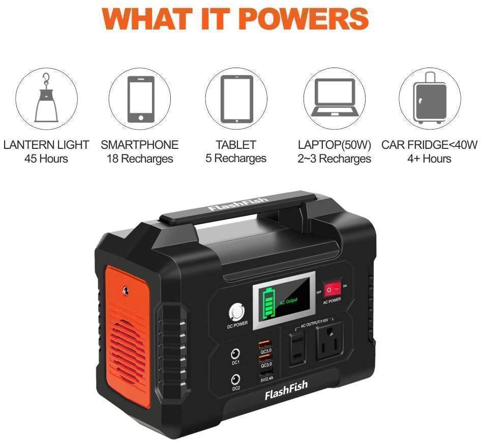 200W Portable Power Station 40800mAh Solar Generator for Outdoor Use8