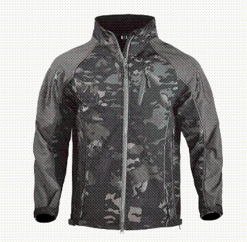 Survival Gears Depot Black Camo / S Mountainskin Men Jacket Waterproof
