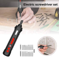 Thumbnail for Wiio Black Cordless Electrical Screwdriver Drill