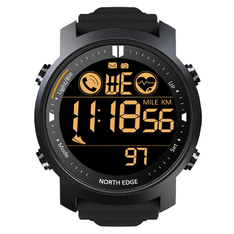 Survival Gears Depot Black Military Android IOS Digital Watch