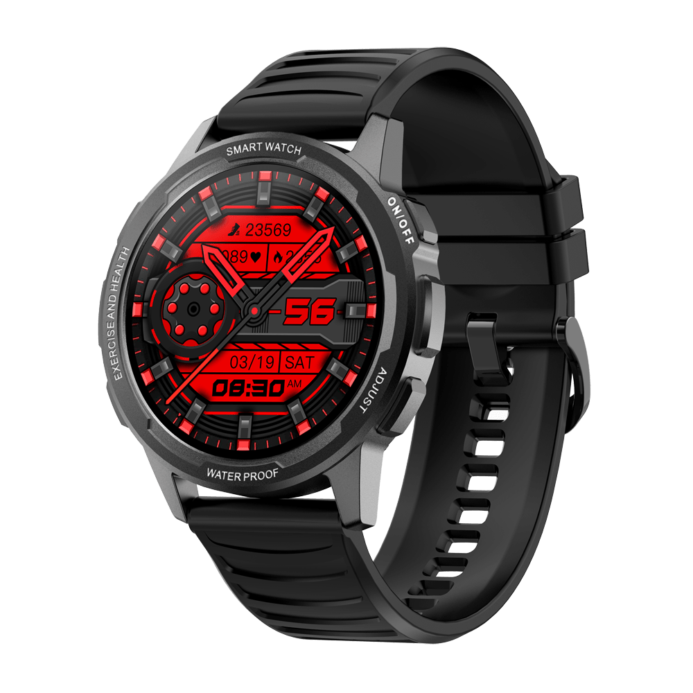 Survival Gears Depot Black Outdoor Sports Tracker Smartwatch