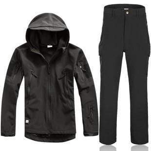 Survival Gears Depot Black / S Outdoor Waterproof Tactical/Hunting Jacket Plus Matching Pants