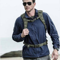 Thumbnail for Wiio Blue / S Summer Waterproof Quick Dry Tactical Skin Jacket