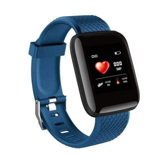 Wiio Blue Smart Watch Health Bracelet