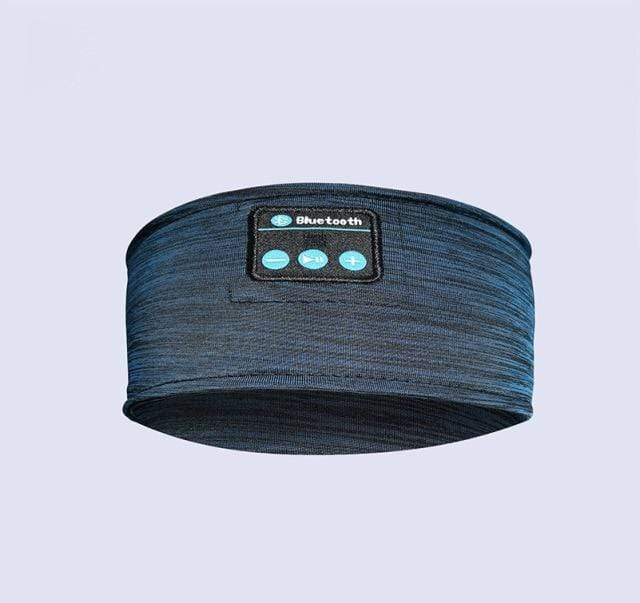 Survival Gears Depot Bluetooth Earphones & Headphones Blue Sports Wireless Headband Headphone