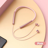 Thumbnail for Survival Gears Depot Bluetooth Earphones & Headphones Pink Running TWS Neck Wireless Bluetooth Earphone