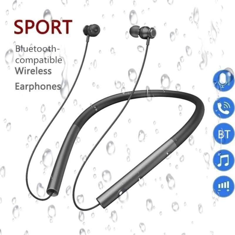 Survival Gears Depot Bluetooth Earphones & Headphones Running TWS Neck Wireless Bluetooth Earphone