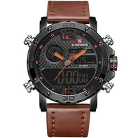 Thumbnail for Survival Gears Depot BOLBN Quartz Digital Dual Wrist Watch