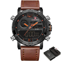 Thumbnail for Survival Gears Depot BOLBN-with Box Quartz Digital Dual Wrist Watch