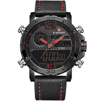 Thumbnail for Survival Gears Depot BRB Quartz Digital Dual Wrist Watch