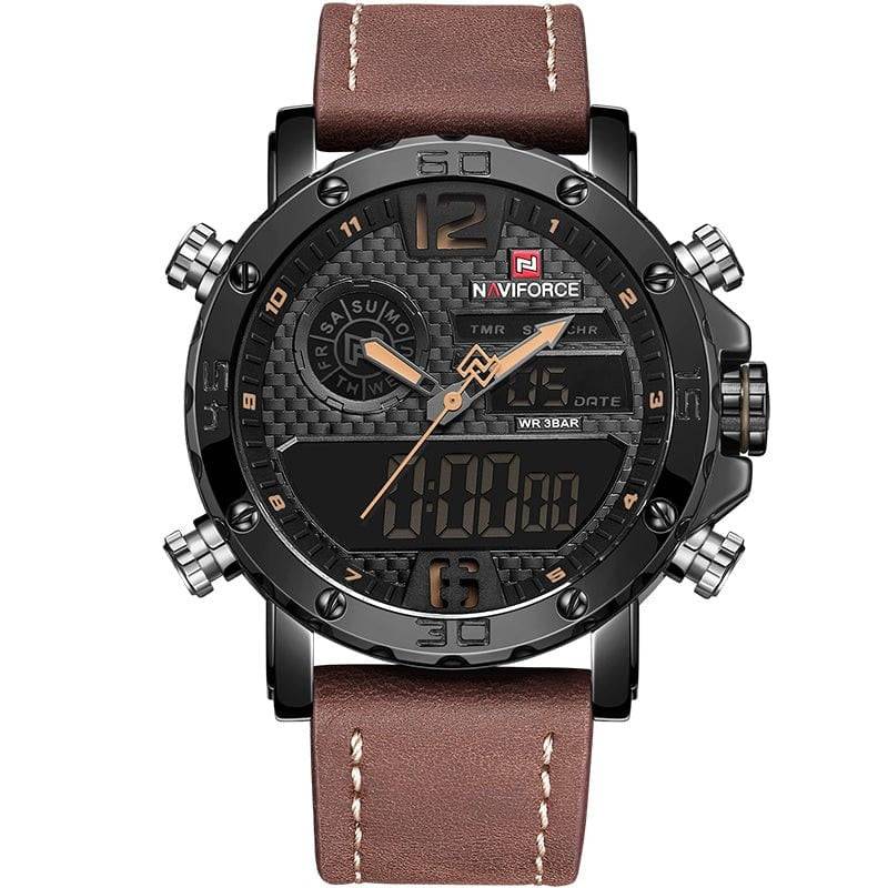 Survival Gears Depot BYBN Quartz Digital Dual Wrist Watch