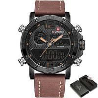 Thumbnail for Survival Gears Depot BYBN-with Box Quartz Digital Dual Wrist Watch
