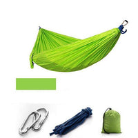 Thumbnail for Survival Gears Depot Camping Hammock Green no mesh Outdoor Portable Camping/Garden Hammock with Mosquito Net