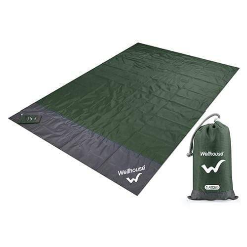 Survival Gears Depot Camping Mat Army Green / 2m x1.4m Portable Waterproof Camping Mat