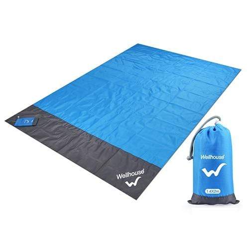 Survival Gears Depot Camping Mat blue / 2m x1.4m Portable Waterproof Camping Mat