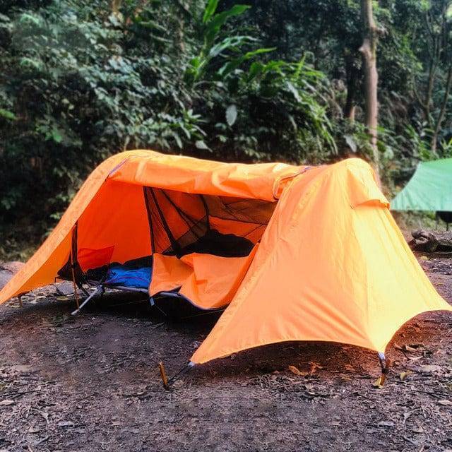Survival Gears Depot Camping Mat Orange Lightweight Camping Sleeping Bed