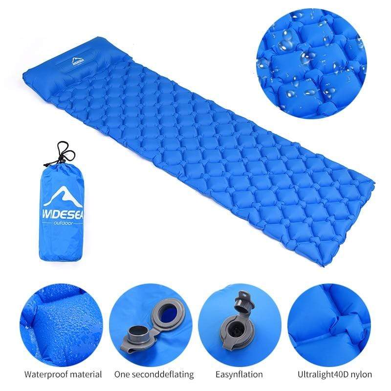 Survival Gears Depot Camping Mat Ultralight Inflatable Sleeping Camping Pad/Mat