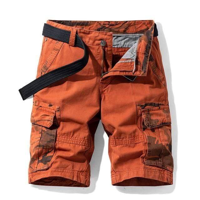 Cotton cargo hiking pants for camping7