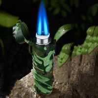 Thumbnail for Survival Gears Depot Cigarette Accessories Portable Metal Jet Butane Outdoor Lighter