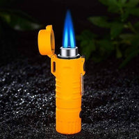 Thumbnail for Survival Gears Depot Cigarette Accessories Yellow Portable Metal Jet Butane Outdoor Lighter