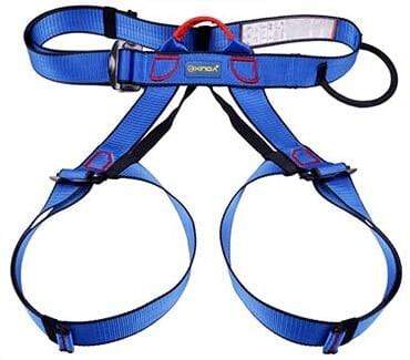 Survival Gears Depot Climbing Accessories Blue Professional Outdoor Sports Safety Belt For Rock Climbing