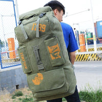 Thumbnail for 100L Camping Rucksack durable canvas material6
