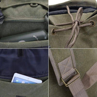 Thumbnail for 100L Camping Rucksack durable canvas material5