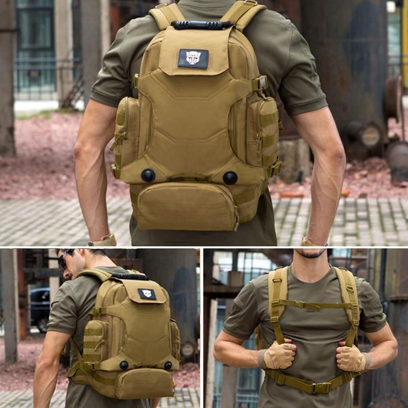 Survival Gears Depot Climbing Bags 3 in 1 Men Tactical Rucksack Bag